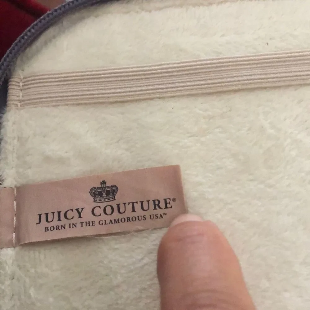 Juicy Couture Purple sparkle Glitter, iPad, cover case ￼